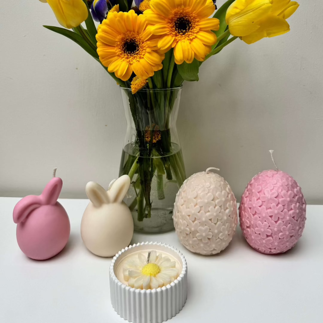 Bunny Candle set - Designs by Inaya