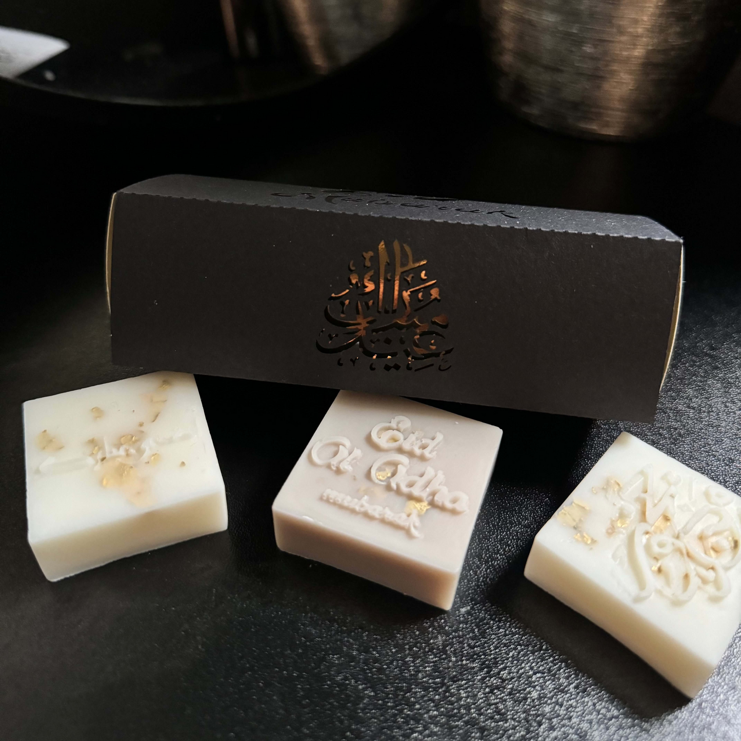 Eid Al Adha Wax Melts Oud Oudh Fragrance gifts - Designs by Inaya