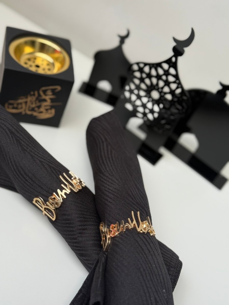 Bismillah Napkin Rings | Holder