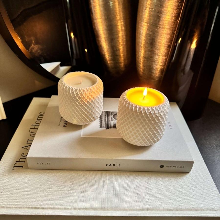 Brooklyn Geometric Scented Candle 80g - Designs by Inaya