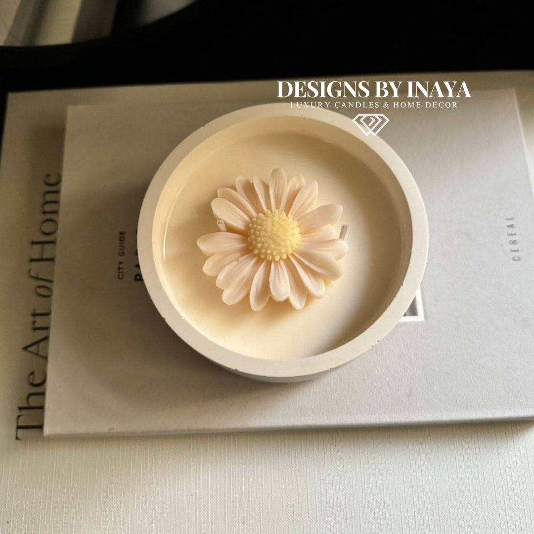 Daisy Scented Candle 150g - Designs by Inaya