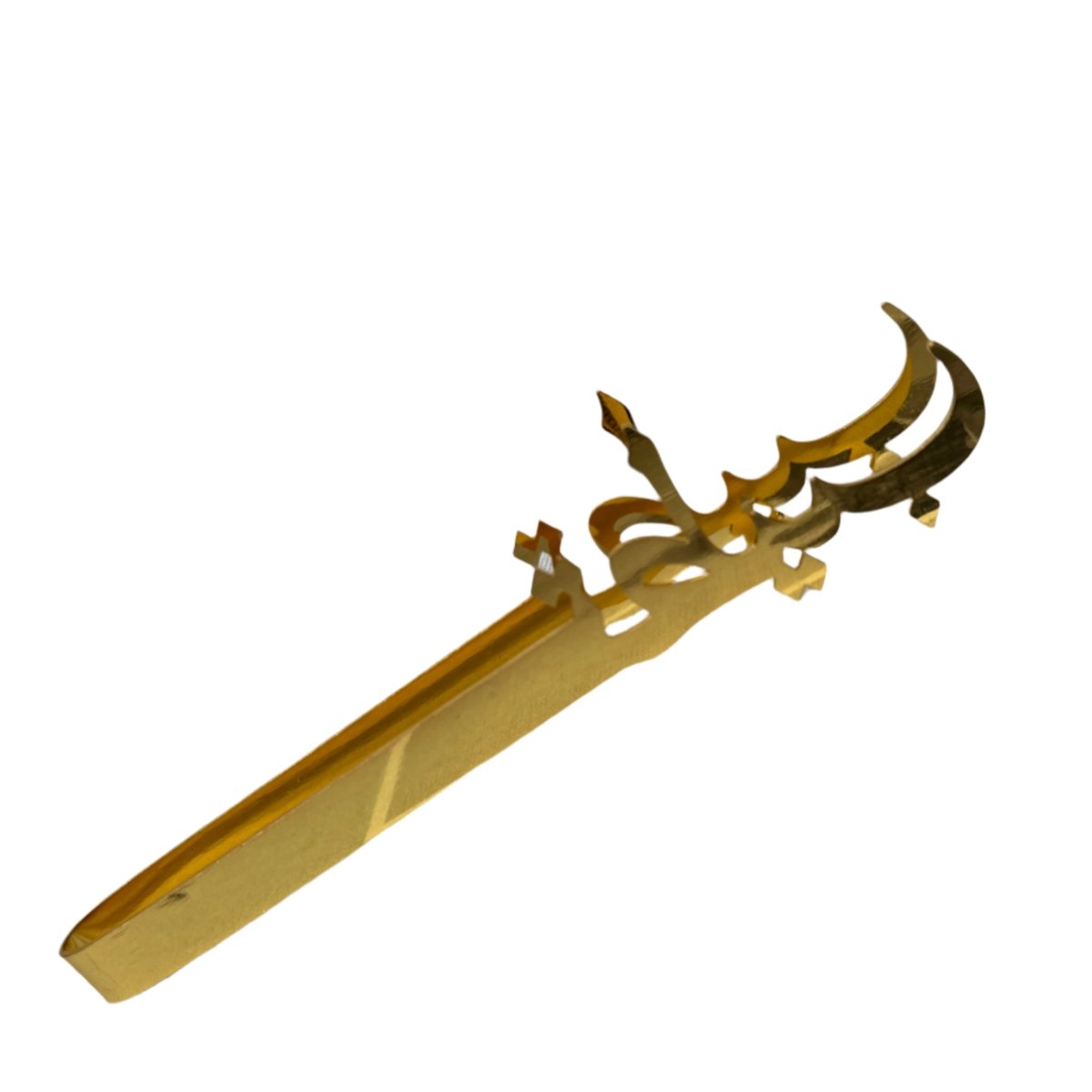 Gold Arabic Bakhoor Coal Tongs - Designs by Inaya