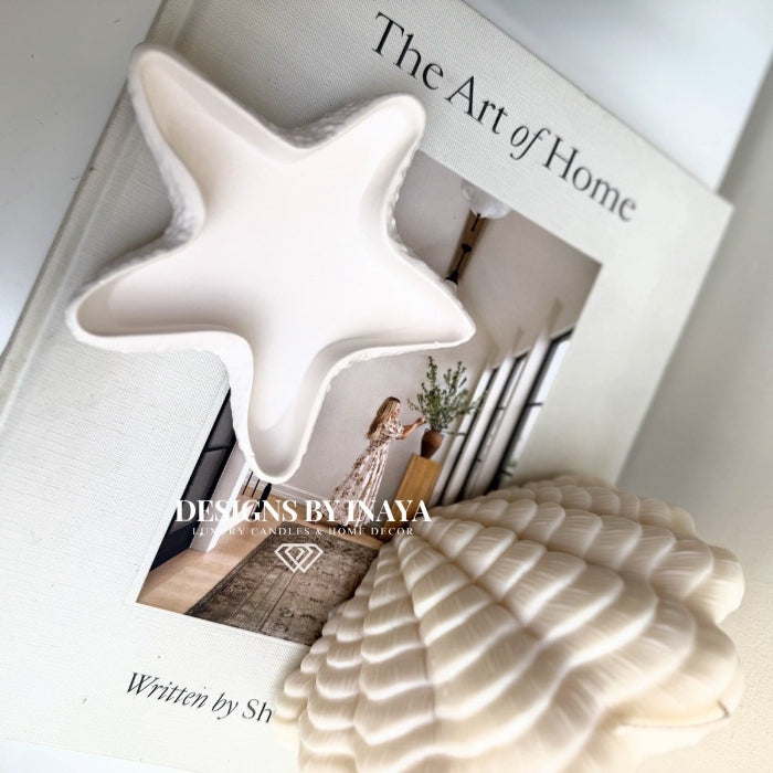 Handcrafted Starfish Trinket Dish - Perfect Coastal Decor - Designs by Inaya