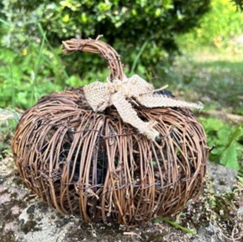 LED Brushwood Light up Pumpkin (INDOOR and OUTDOOR )