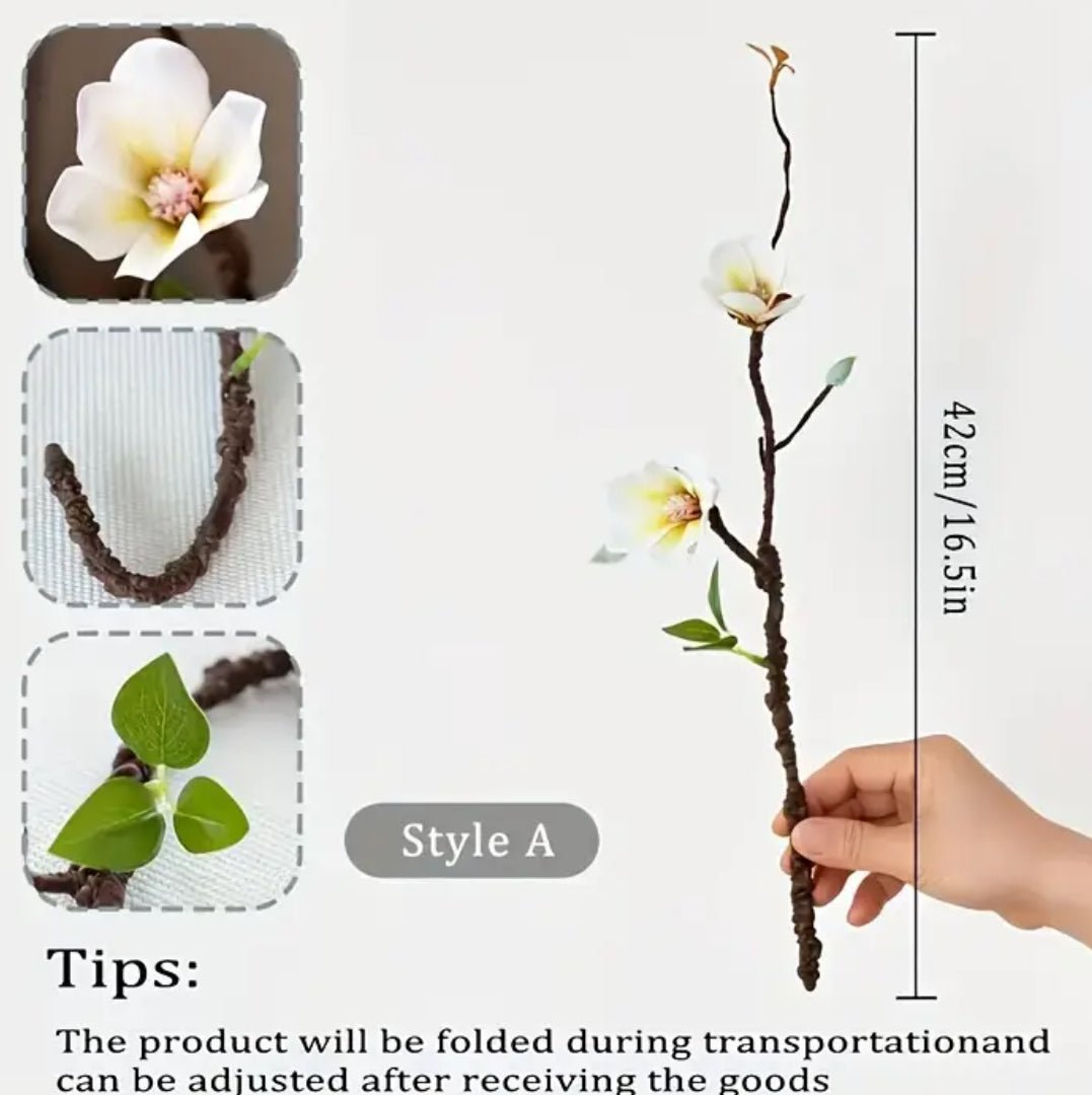 Magnolia artificial Flower - Designs by Inaya