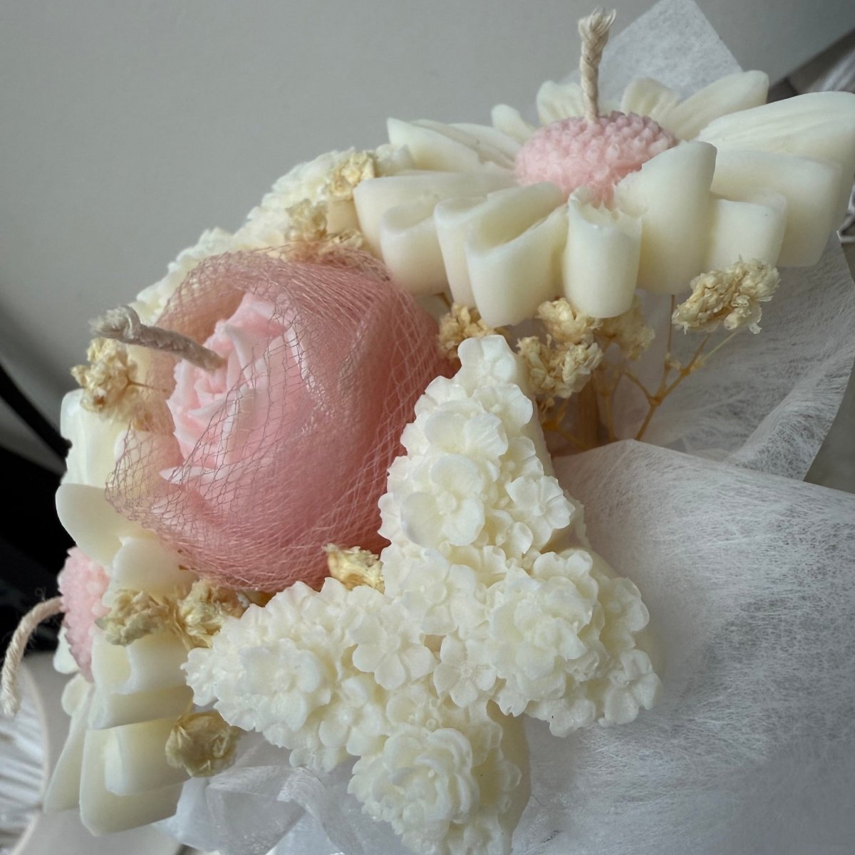 Mini Flower Candle Bouquet Gift Box - Designs by Inaya