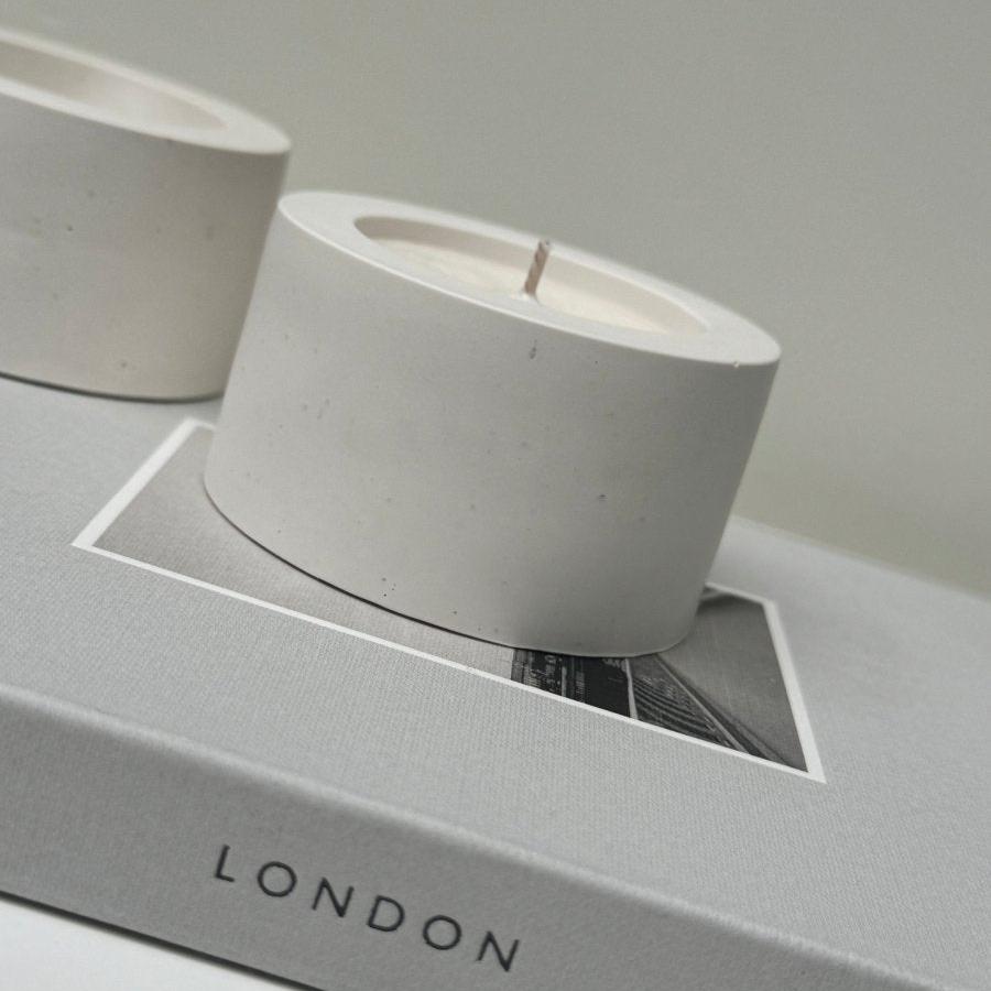 OSLO Stone Soy Wax Candle - Designs by Inaya