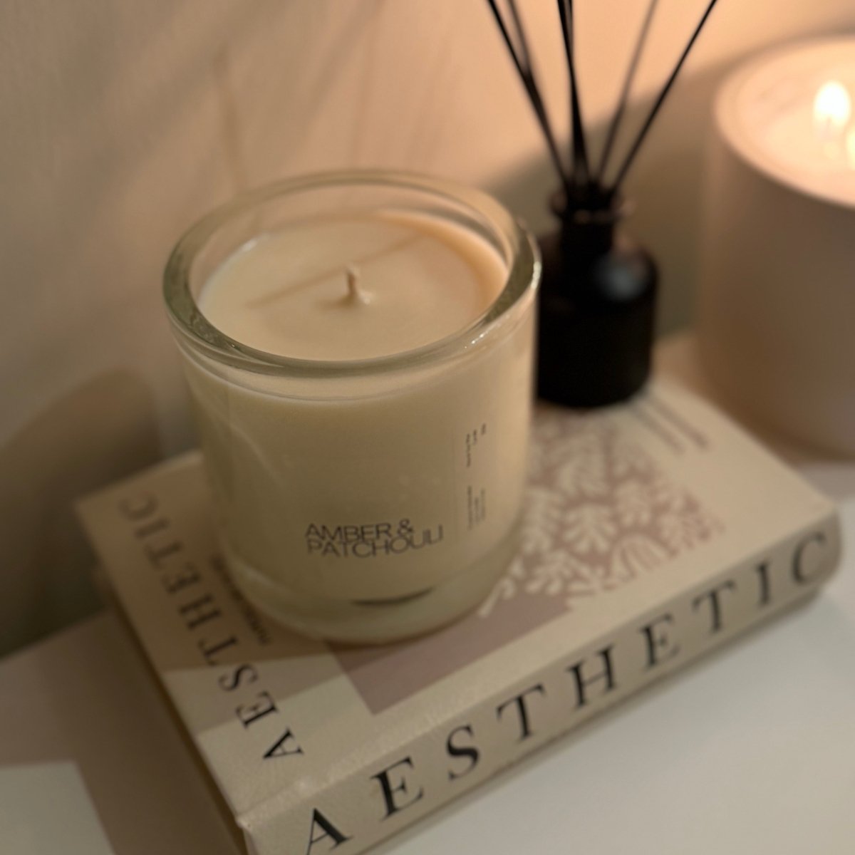 Scented Luxury Soy Wax Candle - Designs by Inaya