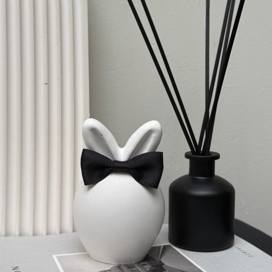 Stone Bunny Ornament - Designs by Inaya