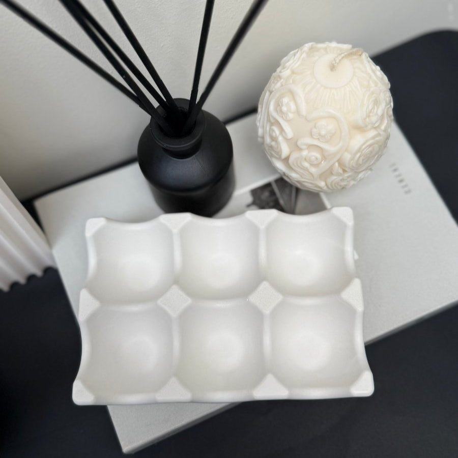 Stone Egg Tray | Holder | Display - Designs by Inaya