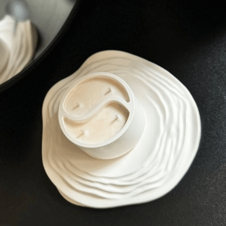 Swirl Stone Modern Decor Tray - Designs by Inaya