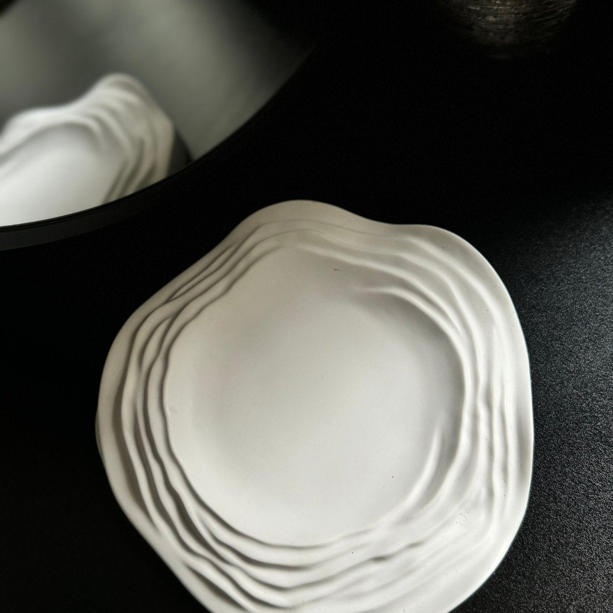 Swirl Stone Modern Decor Tray - Designs by Inaya