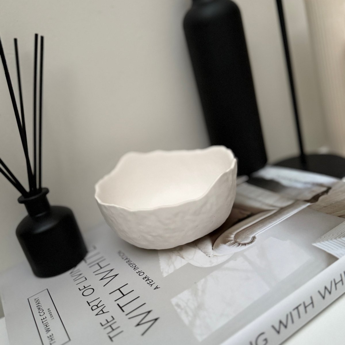 TERRA LUXE Stone Textured Bowl - Designs by Inaya