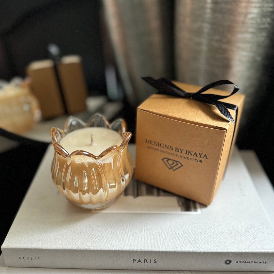 Tulip Scented Candle 80g - Designs by Inaya