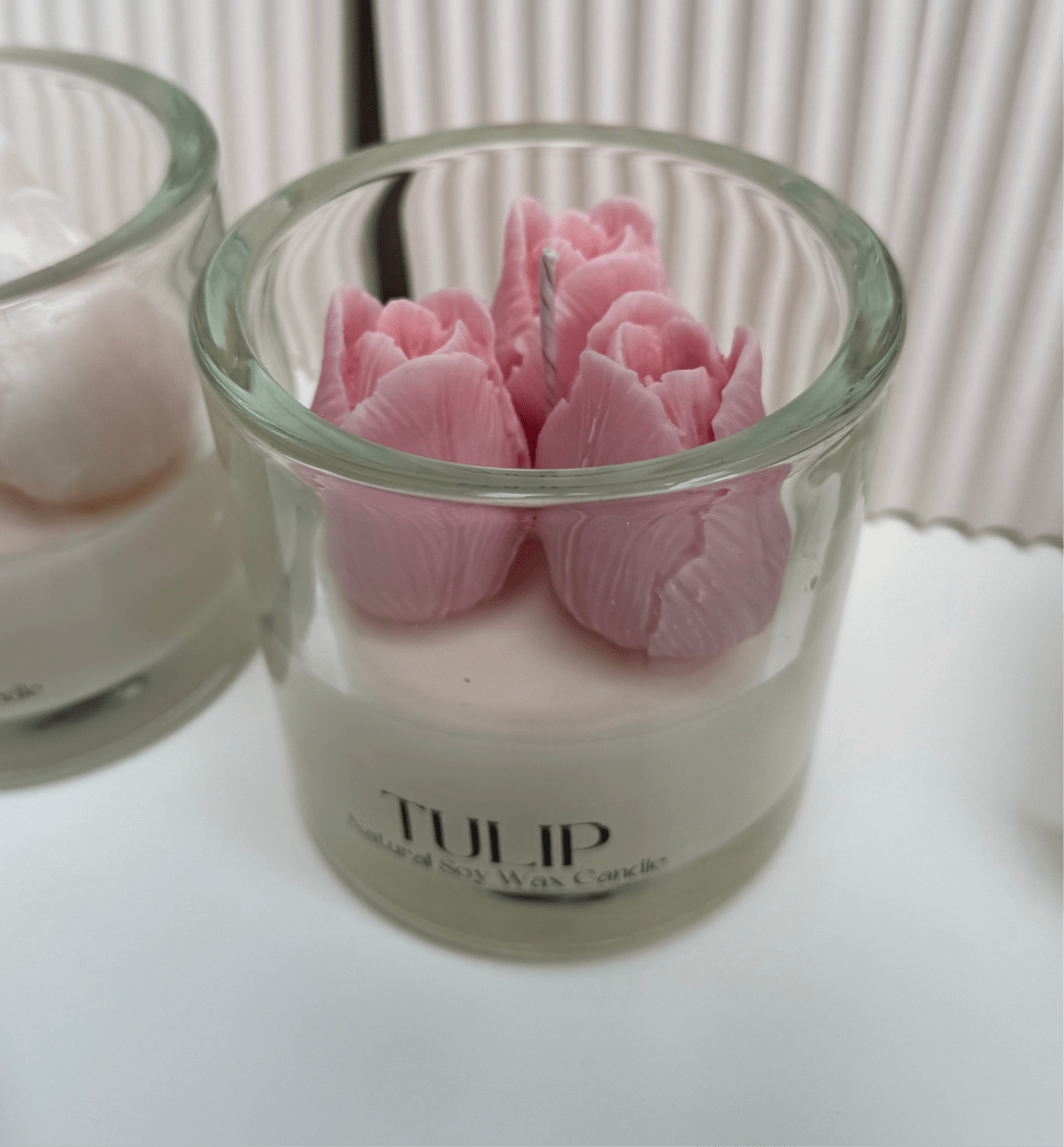 TULIP Sculpture Candle Jar - Designs by Inaya