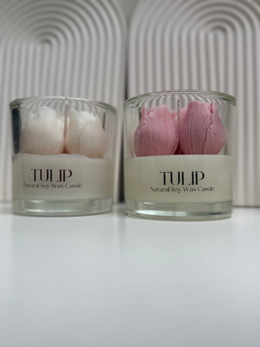 TULIP Sculpture Candle Jar - Designs by Inaya