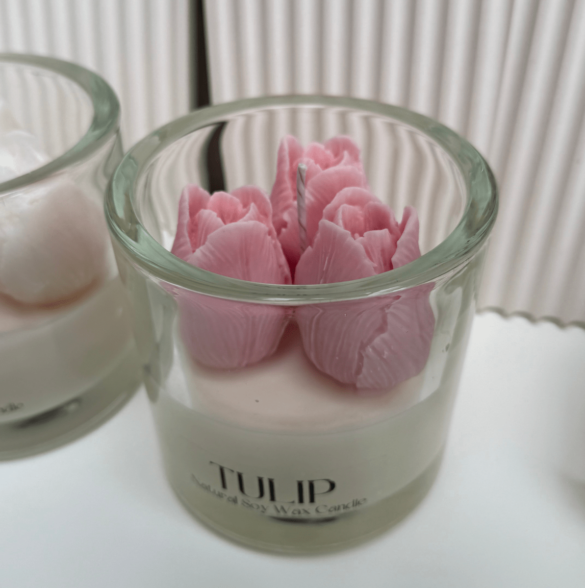 TULIP Sculpture Candle Jar - Designs by Inaya