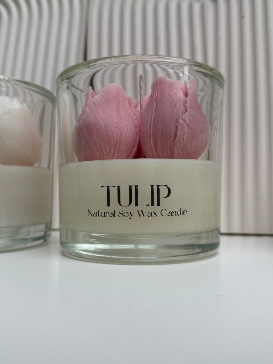 TULIP Sculpture Candle Jar - Designs by Inaya
