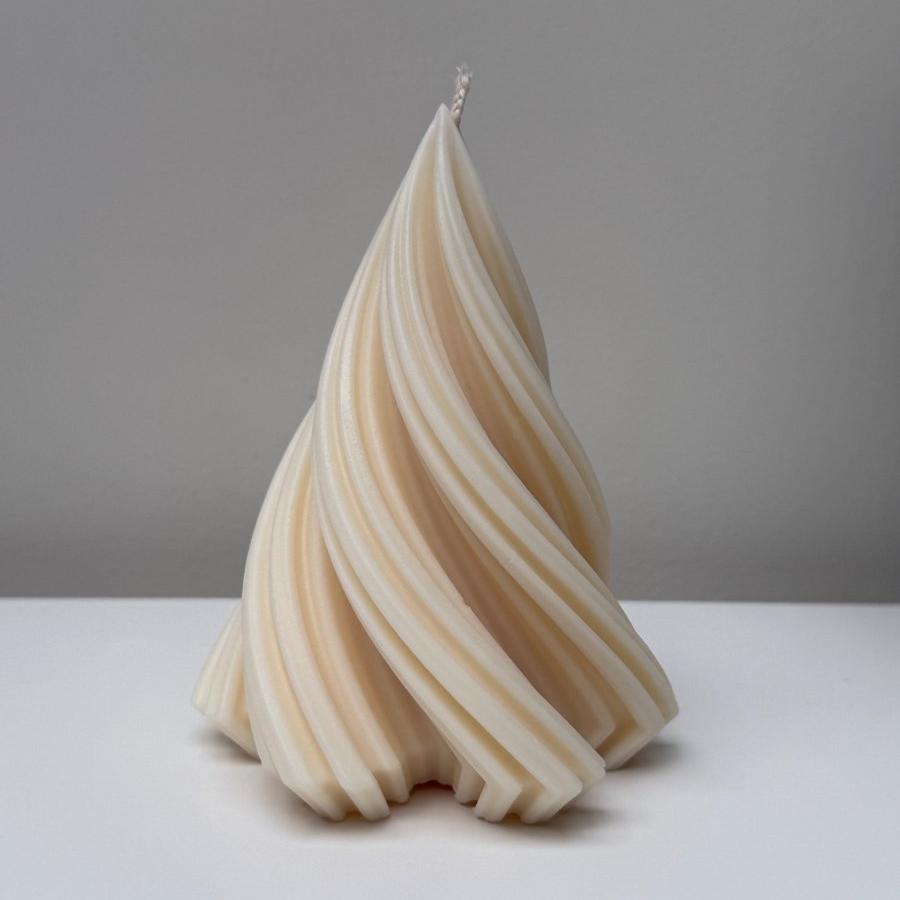 Twirl Christmas Tree Candles - Designs by Inaya