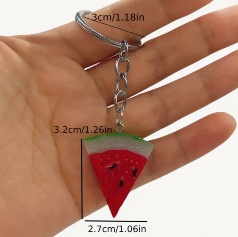 Watermelon slice Keyring - Designs by Inaya