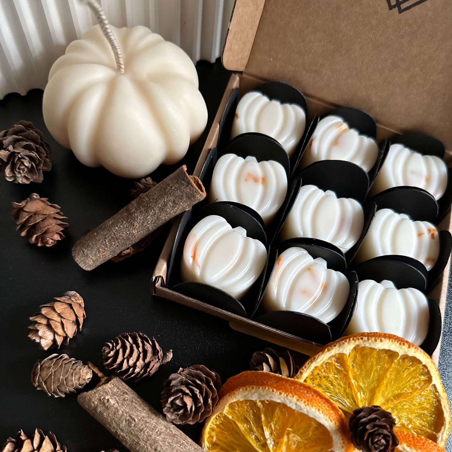 Pumpkin Soy Wax Melts - Designs by Inaya