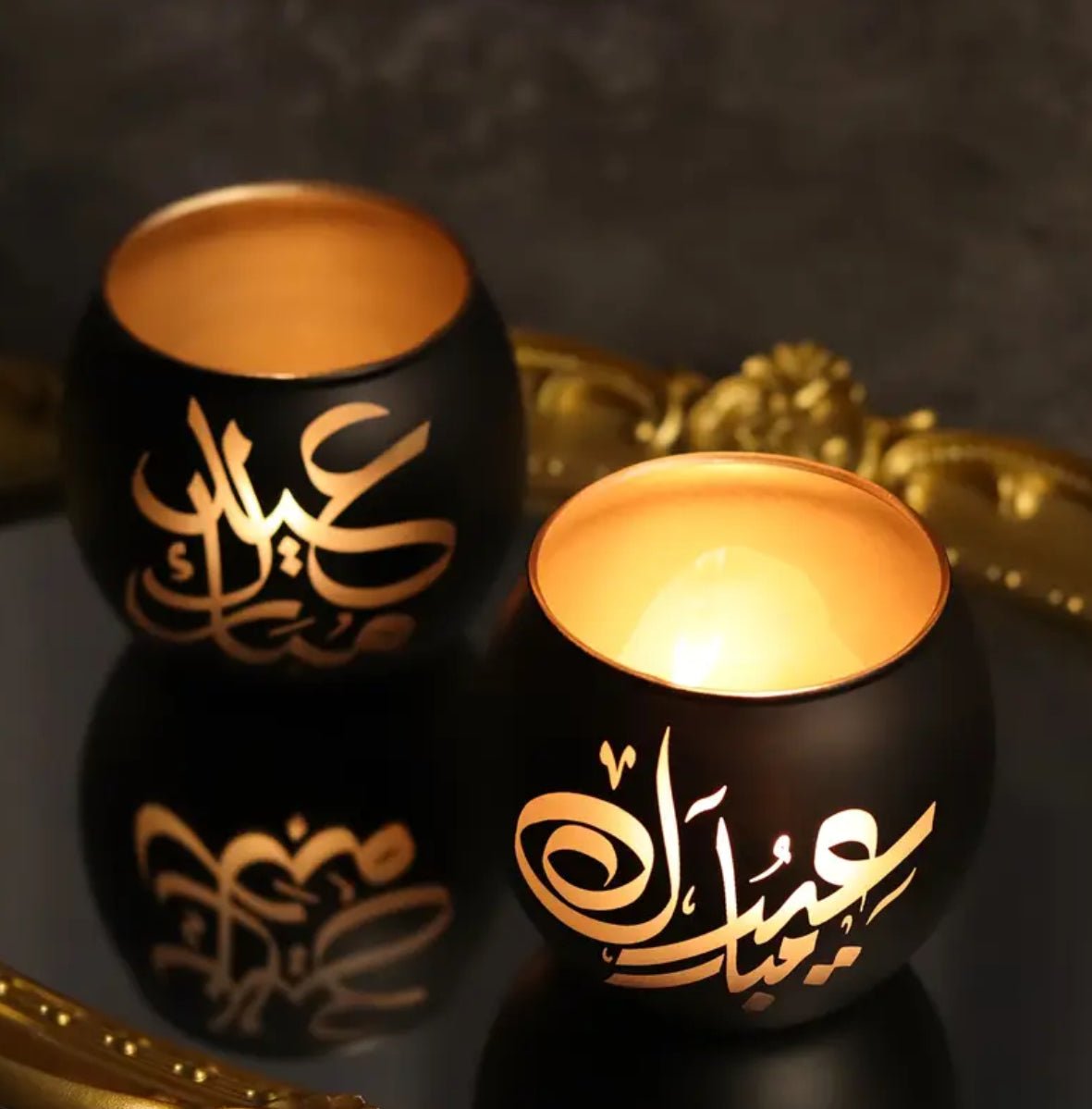 Arabic Candle Holder Set - Designs by Inaya