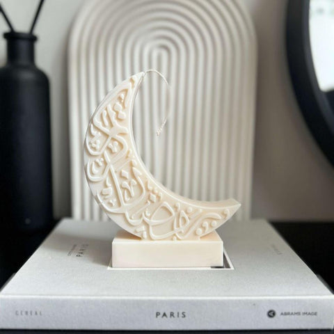 Arabic Moon Candle