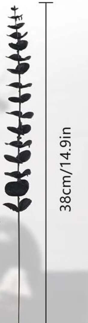 Black Eucalyptus Leaves 10 stems - Designs by Inaya