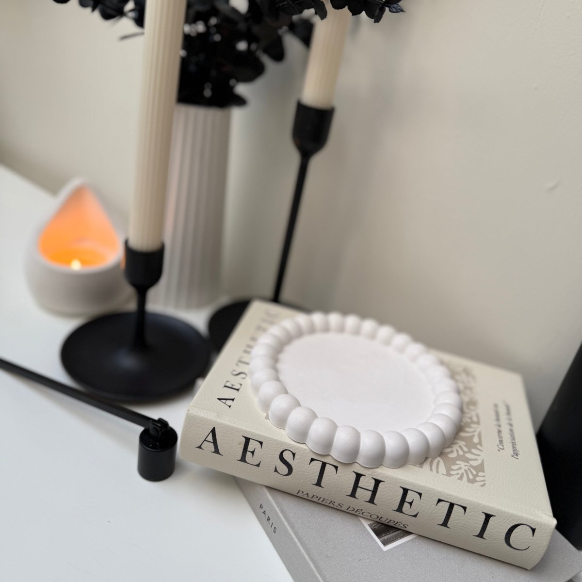 Bubble Ceramic Decorative Tray - Designs by Inaya