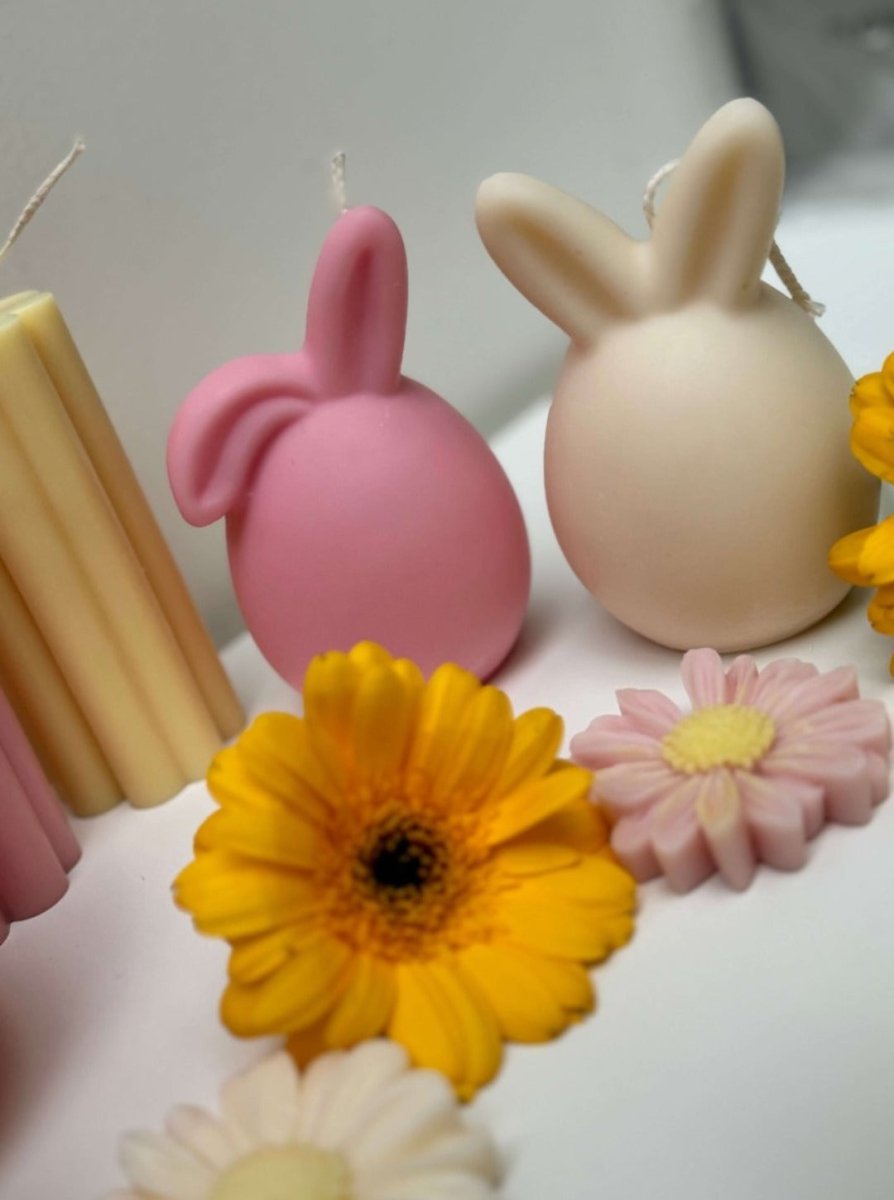 Bunny Candle set - Designs by Inaya