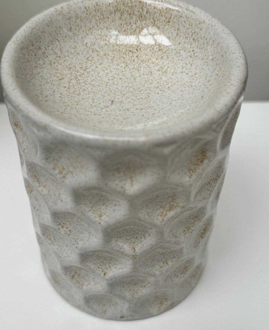 Ceramic Honeycomb Wax burner | Home Fragrance | Room Decor Ornaments - Designs by Inaya