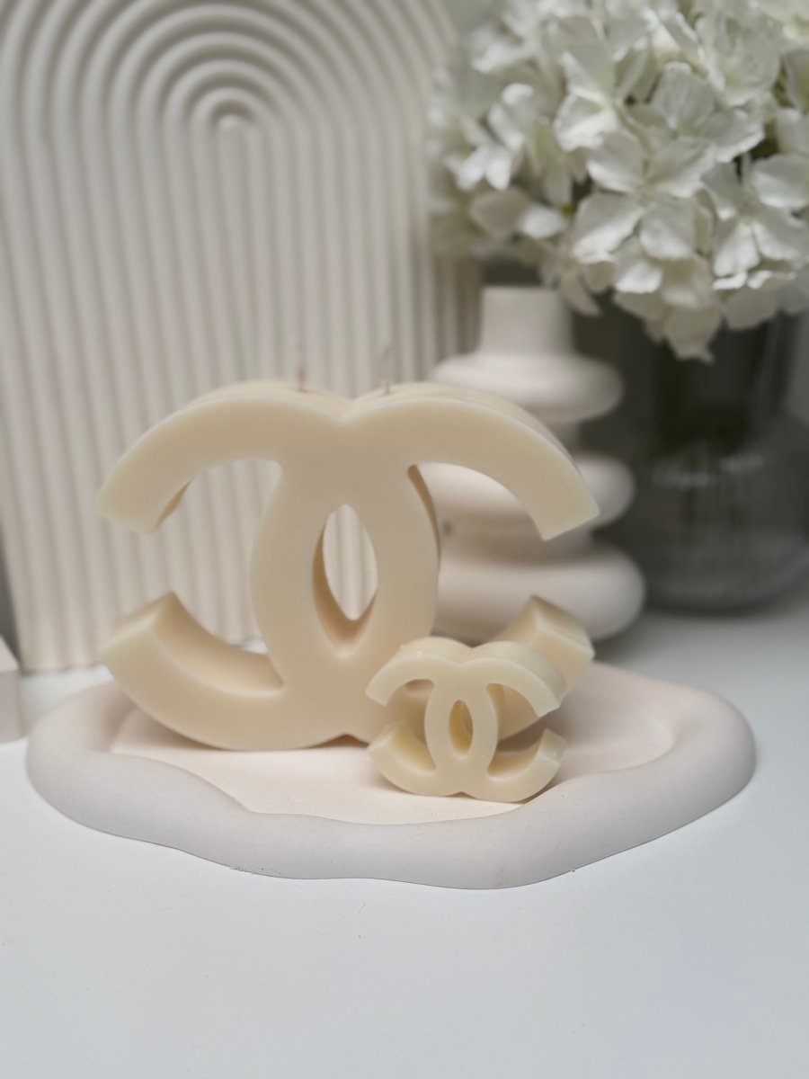 Chanel Large Logo Candle - Designs by Inaya