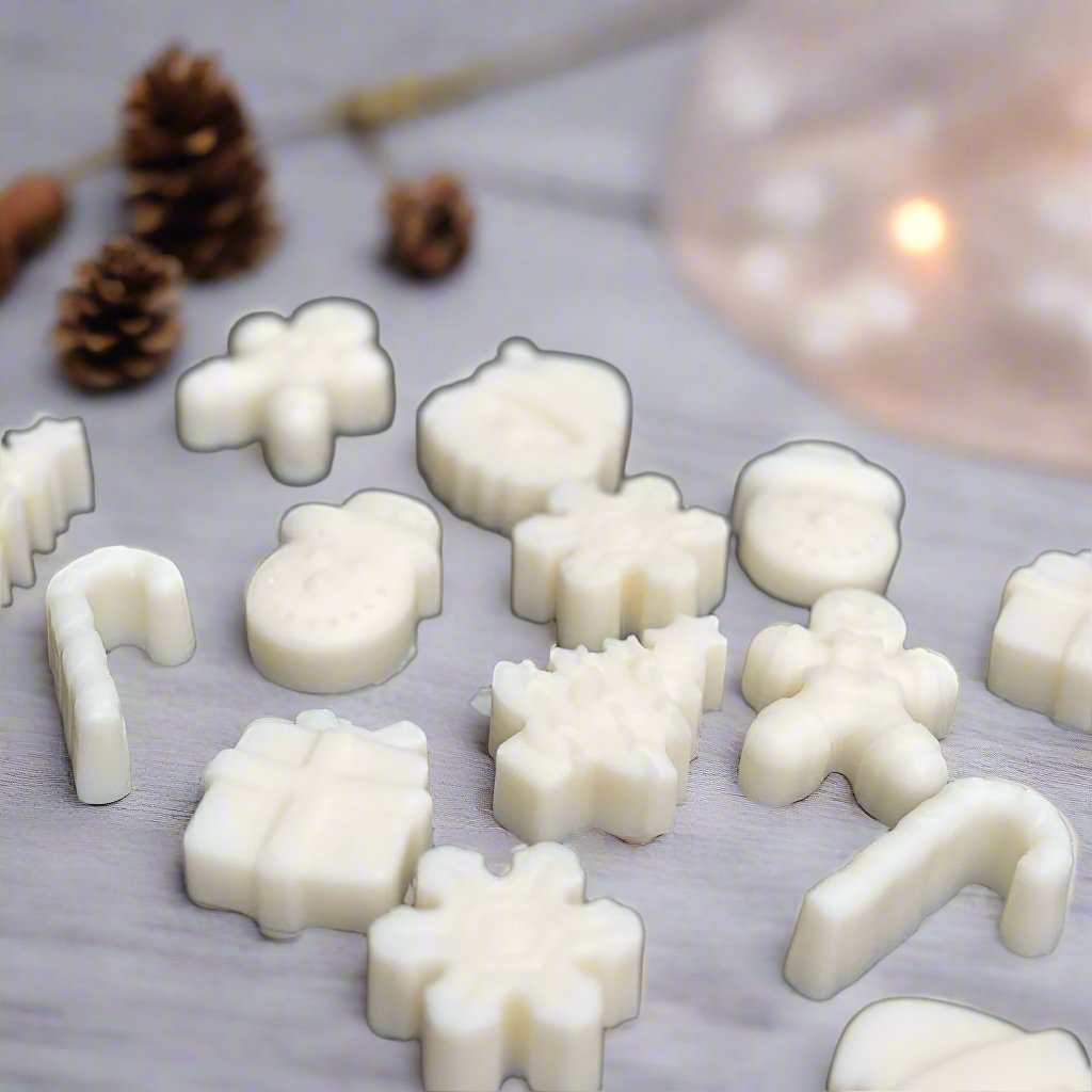 Christmas Soy Wax melts Gift Set | Festive Home Fragrance | Decoration - Designs by Inaya