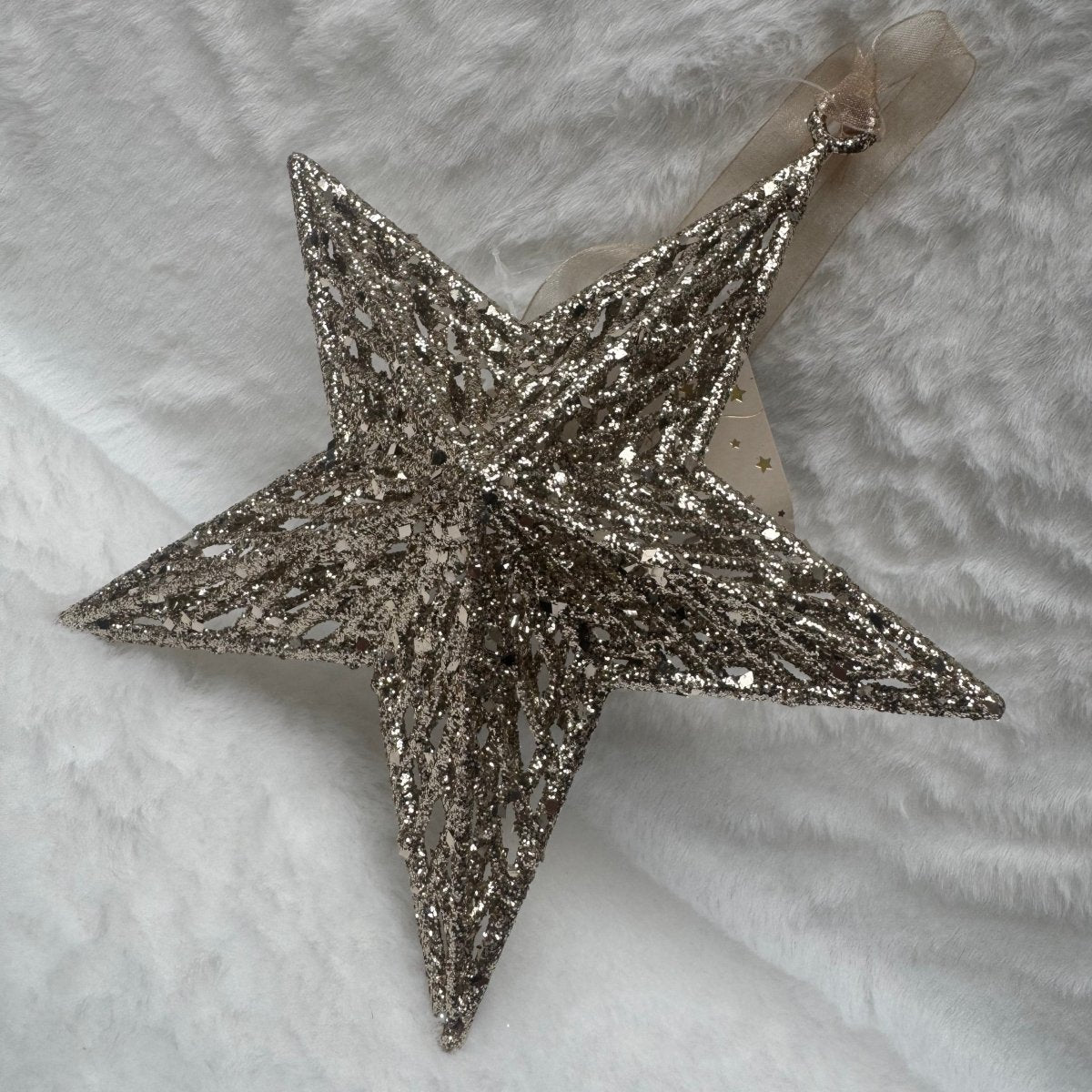 Christmas Star Hanging Decoration - Festive Ornaments - Designs by Inaya