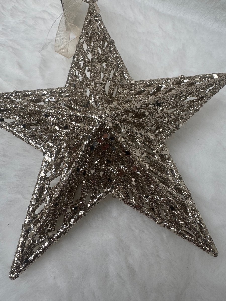 Christmas Star Hanging Decoration - Festive Ornaments - Designs by Inaya