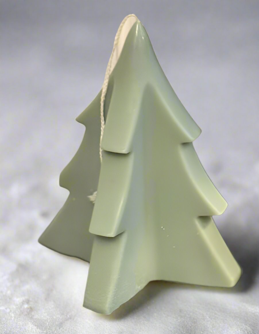 Christmas Tree Soy Wax Scented Sculpture Candle | Decoration | Perfect gift - Designs by Inaya