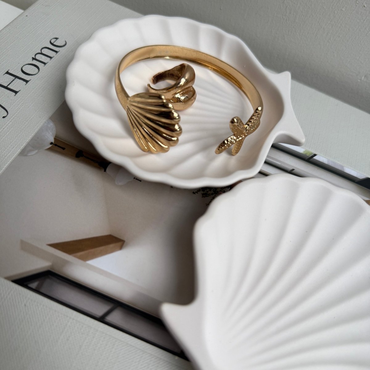 Clam Shell Trinket Dish | Tray - Designs by Inaya
