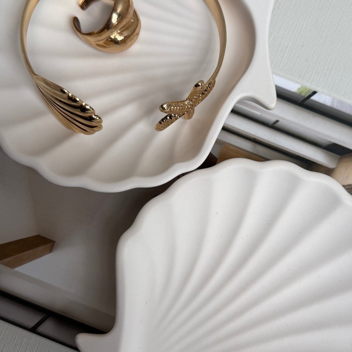 Clam Shell Trinket Dish | Tray - Designs by Inaya