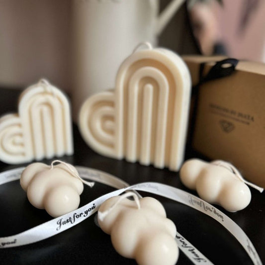 Cloud Candles gift set | Luxury Gifts - Designs by Inaya