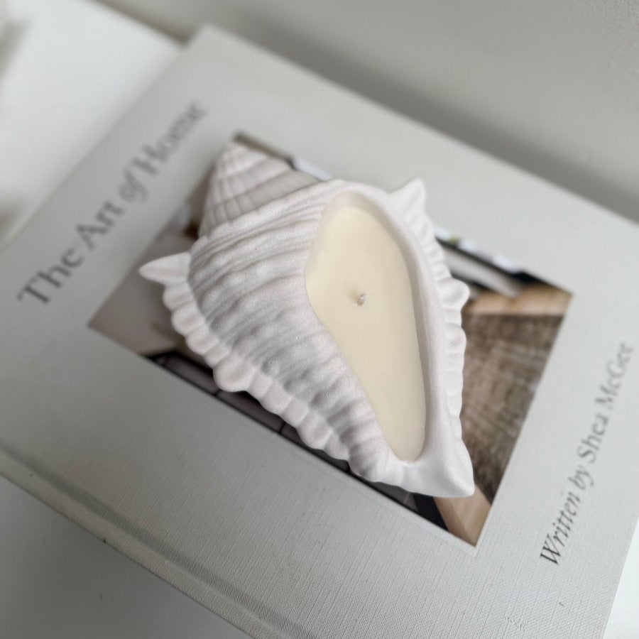Conch Shell Soy Candle - Designs by Inaya