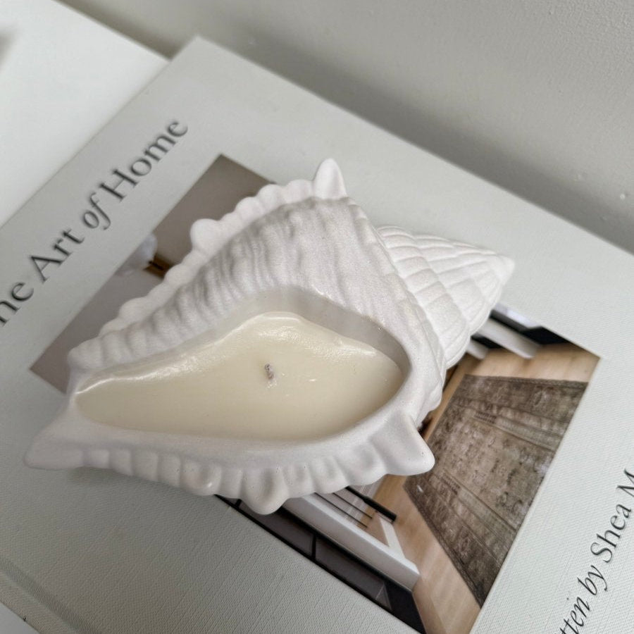Conch Shell Soy Candle - Designs by Inaya
