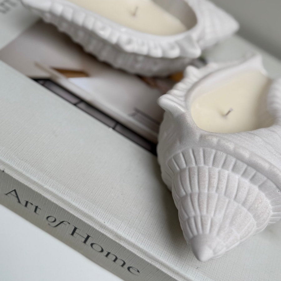 Conch Shell Soy Candle - Designs by Inaya