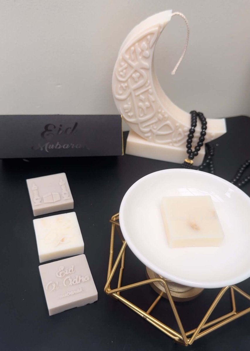 Eid Al Adha Wax Melts Oud Oudh Fragrance gifts - Designs by Inaya