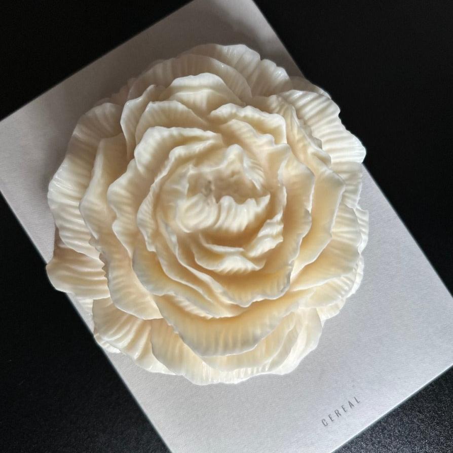 Luxury Giant Peony Flower Candle - Designs by Inaya