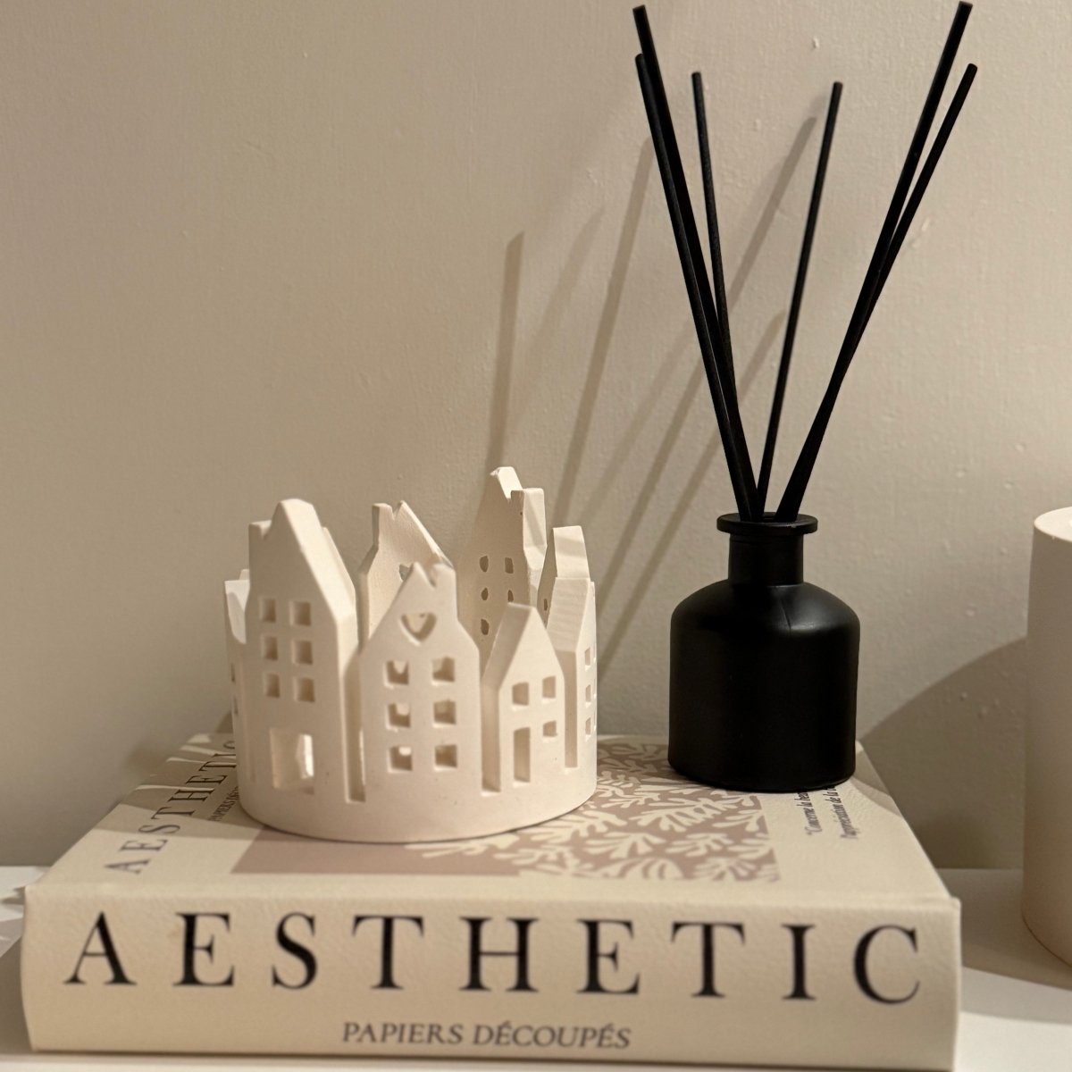 Handcrafted Stone Candle Holder - Designs by Inaya