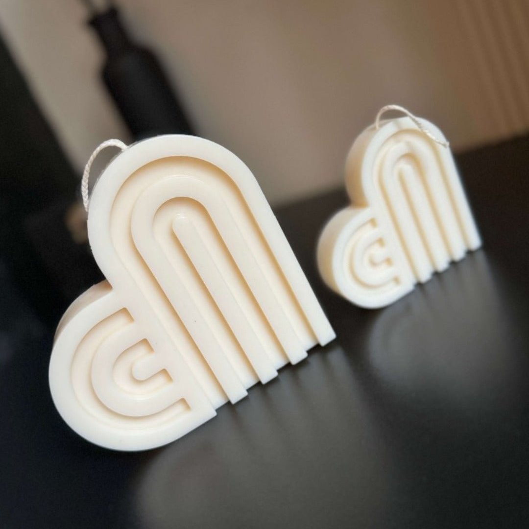 Heart Candle Gift set | Luxury Gifts - Designs by Inaya