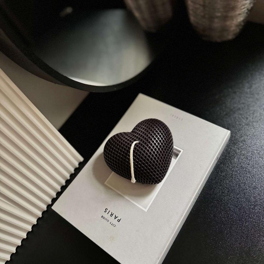 Heart Sculpture Candle - Designs by Inaya