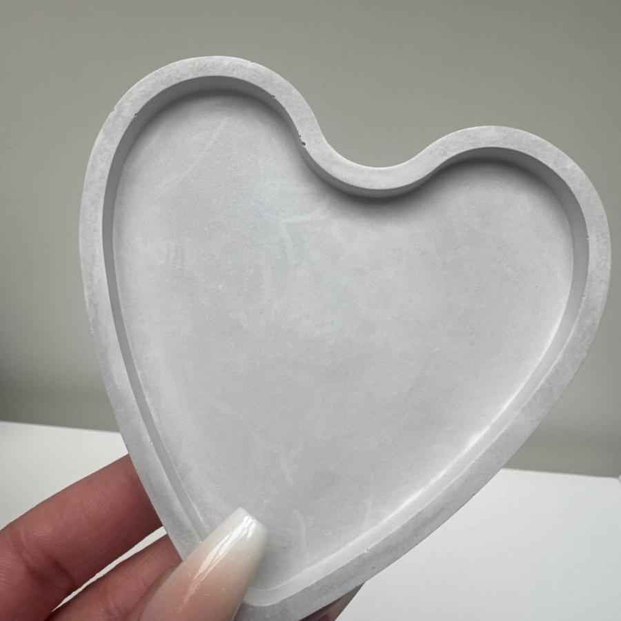 Heart Stone Decorative Artisan Tray