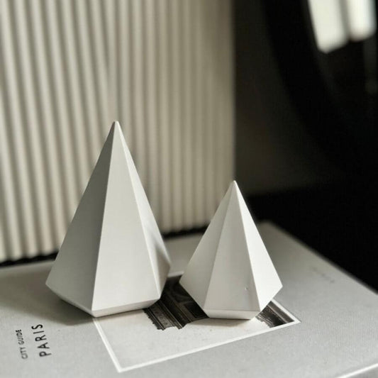 Hex Pyramid Stone Ring Stand - Designs by Inaya