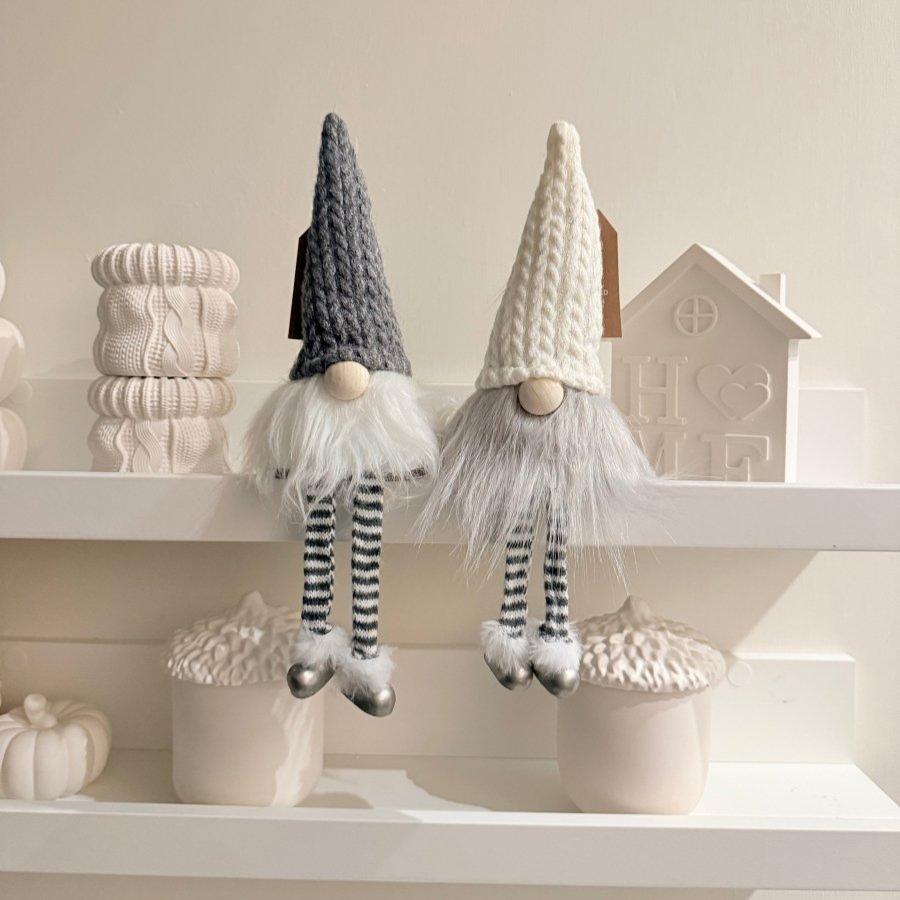 Long Leg Gonk With Knitted Hat 25cm - Designs by Inaya